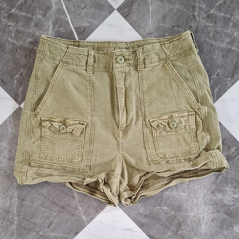 American Eagle Outfitters Olive Cargo Shorts